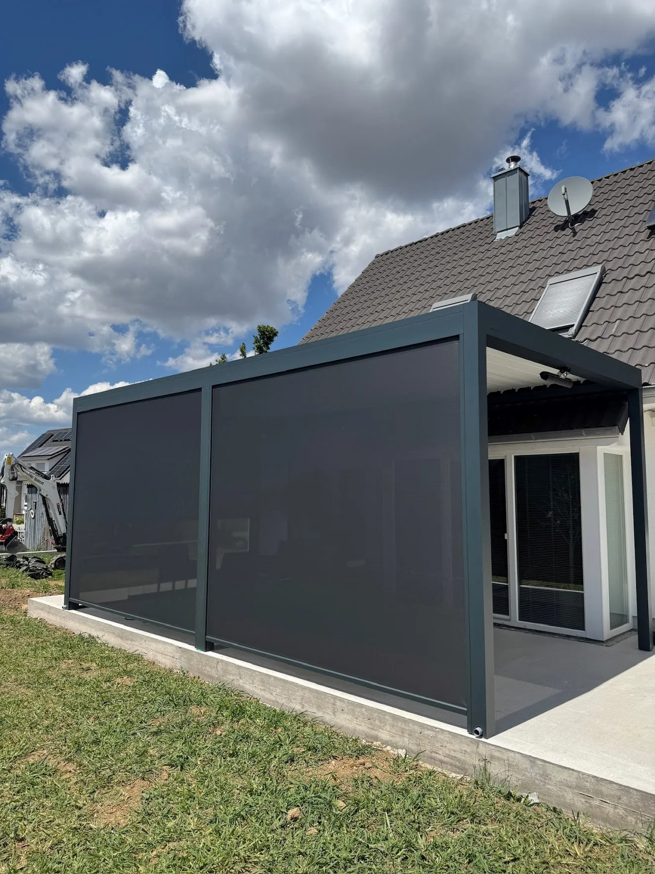 Terrassendach Kundenprojekt